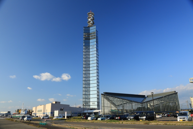 Roadside Station Akita Port Port Tower Serion